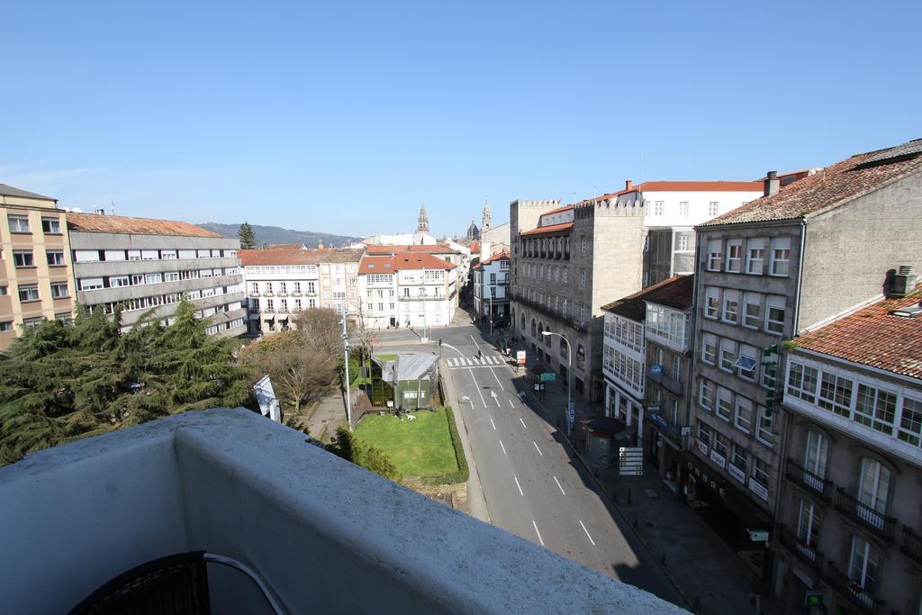 Pr Plaza De Galicia Hotel ซานติอาโก เด กอมโปสเตลา ภายนอก รูปภาพ